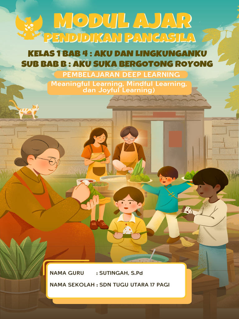 Modul Ajar Pancasila Kelas 1 SD | PDF