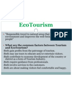 Responsible Travel To Natural Areas That Conserves The Environment and Improves The Well-Being of Local People
