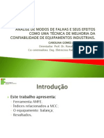 Apresentação - FMEA