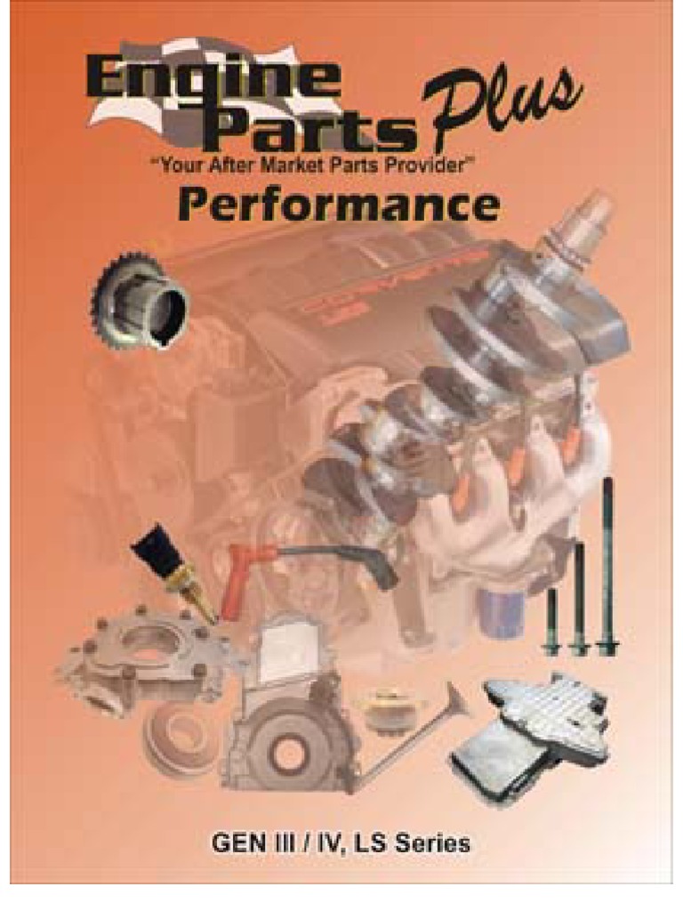 LS1/LS2 Engine Parts Catalog | PDF | Engines | Machines