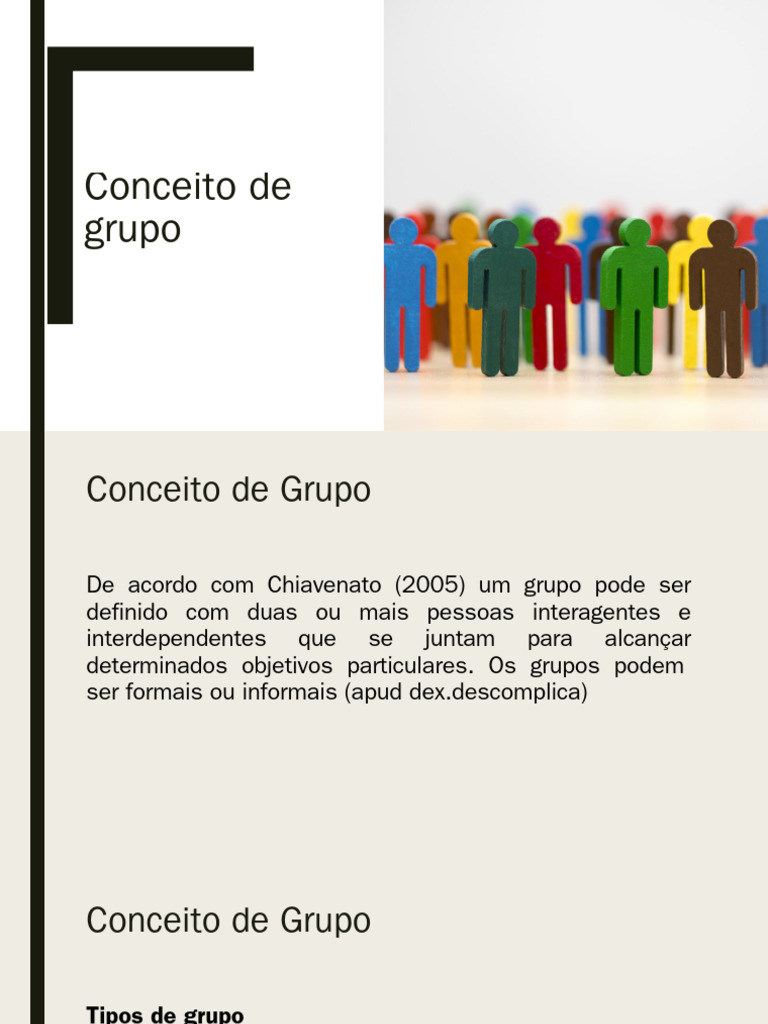 Grupos Formais e Informais: Definições e Tipos | PDF | Comunicação ...