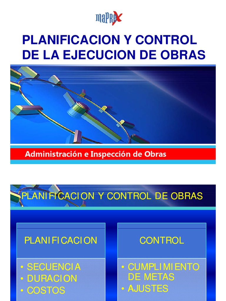 Planificación y Control de Obras | PDF | Áreas de informática | Informática