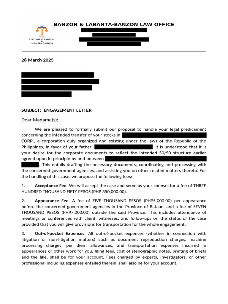 Engagement Proposal | PDF | Justice | Crime & Violence