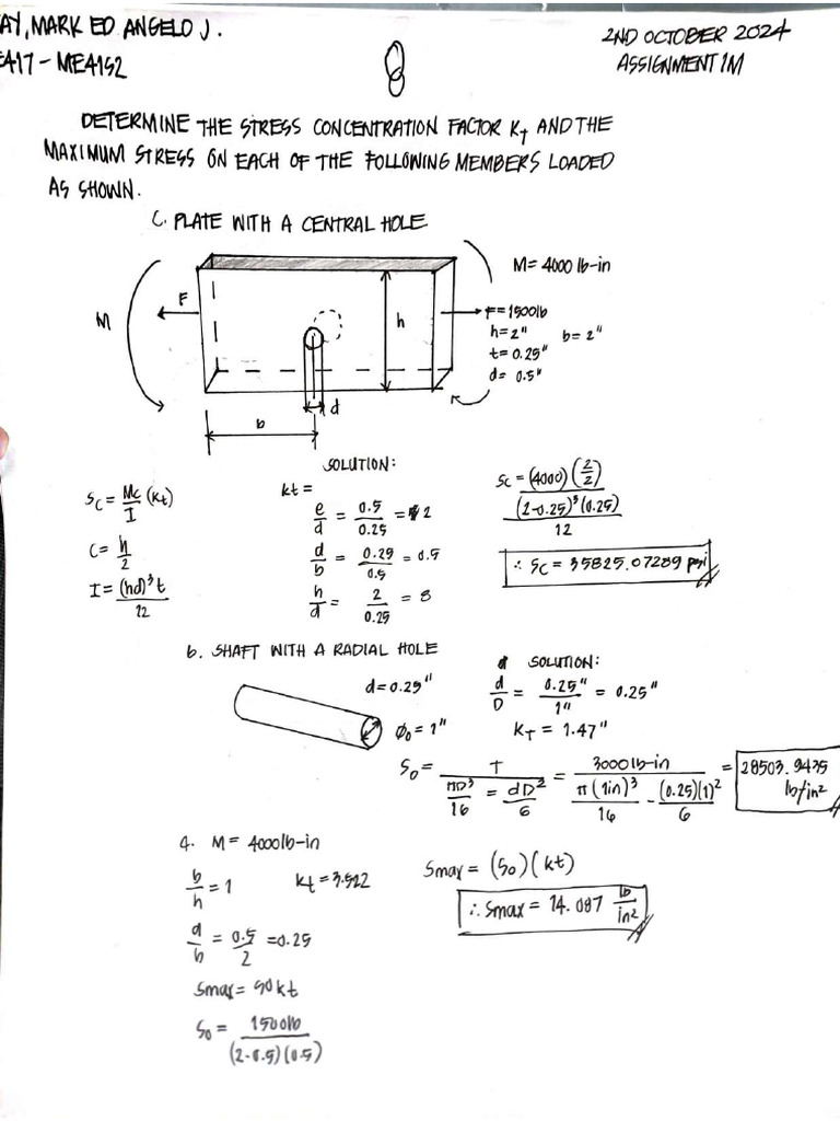 Concentrated Load | PDF