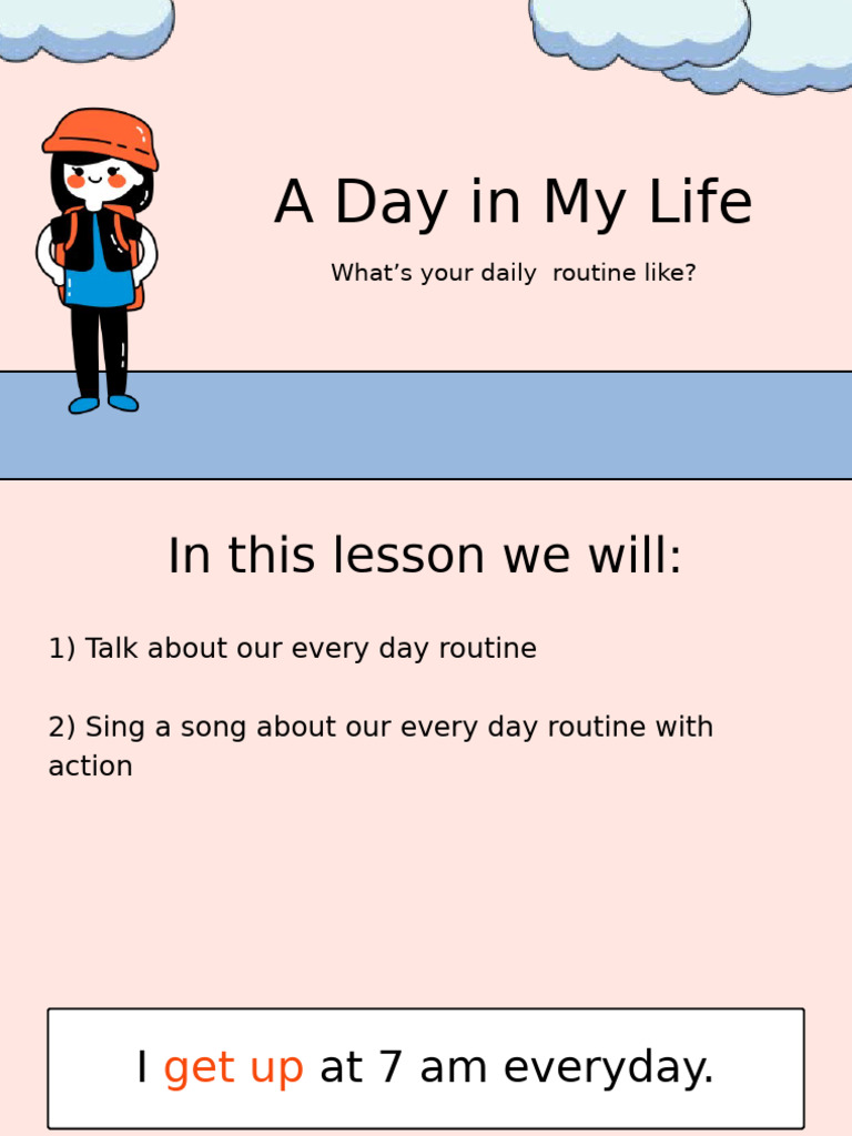 My Daily Routine Activities | PDF
