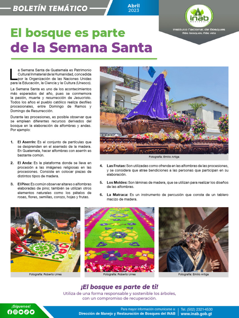 Semana Santa 2023 | PDF | Fiestas cristianas y días santos