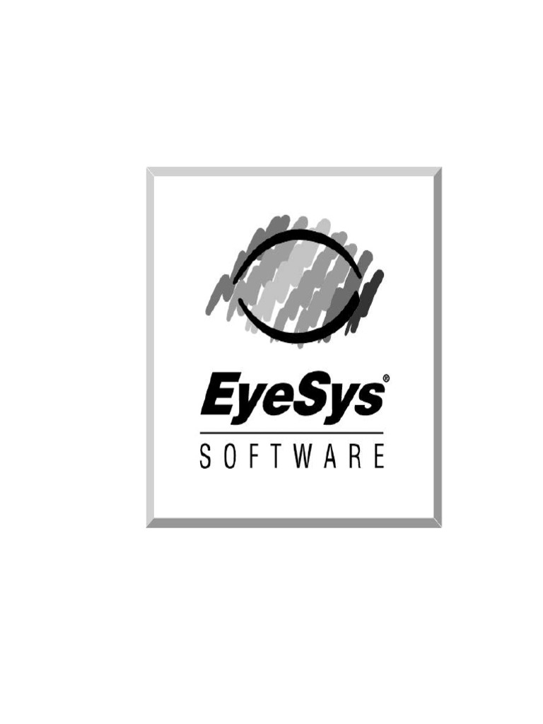 EyeSys System 2000 Operator Manual | PDF | Contact Lens | Floppy Disk