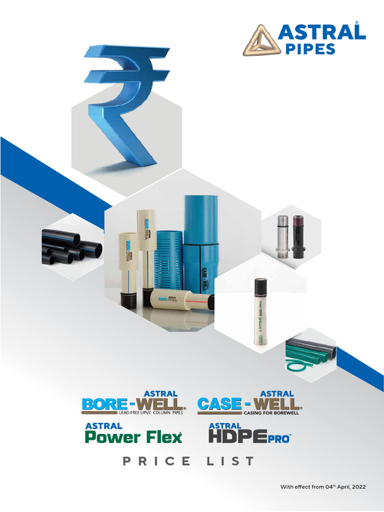 HSN Code for Borewell Pumps | PDF | Pipe (Fluid Conveyance) | Water