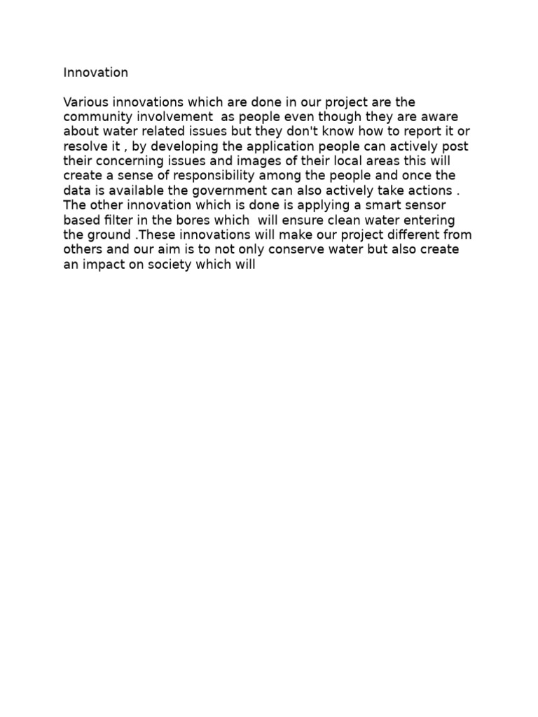 Innovation | PDF