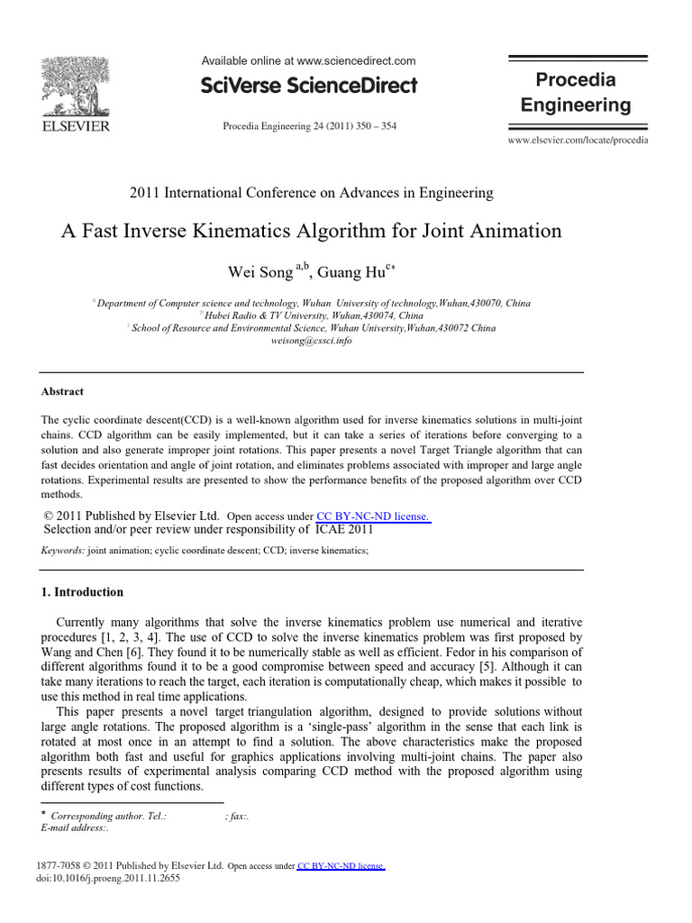 1 s2.0 S187770581105507X Main | PDF | Algorithms | Applied Mathematics