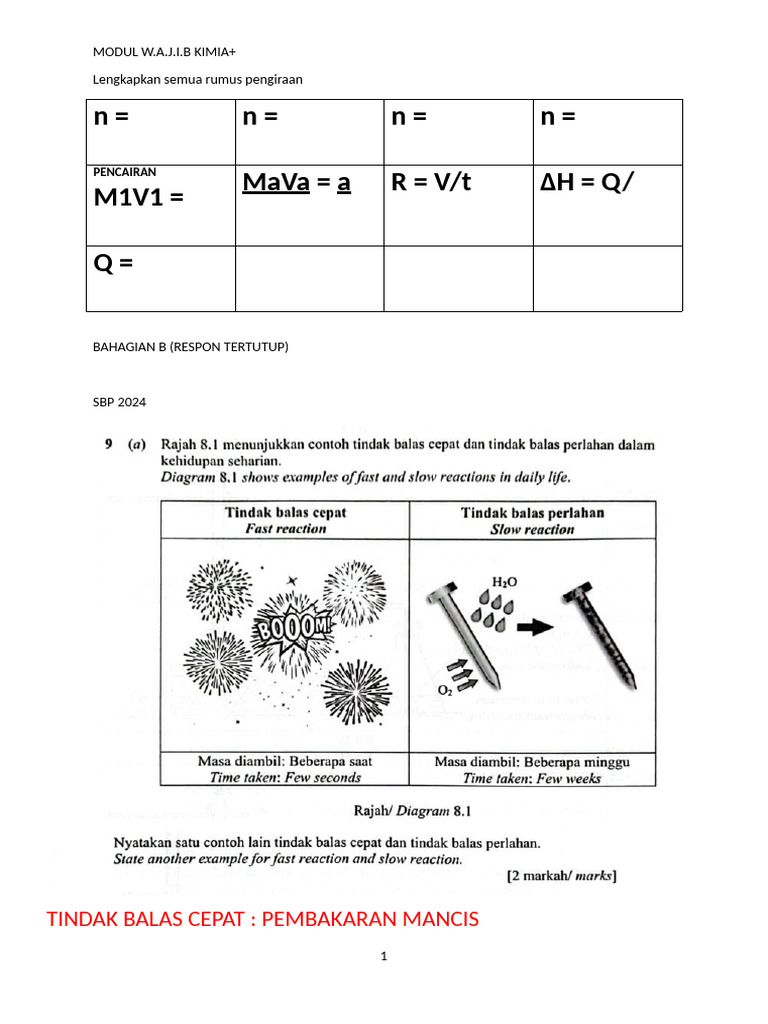Modul Kimia Wajib | PDF