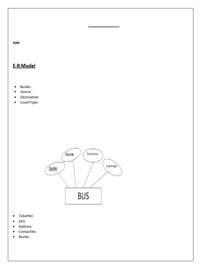 Concept Design With E-R Model | PDF | Software Engineering | Software ...