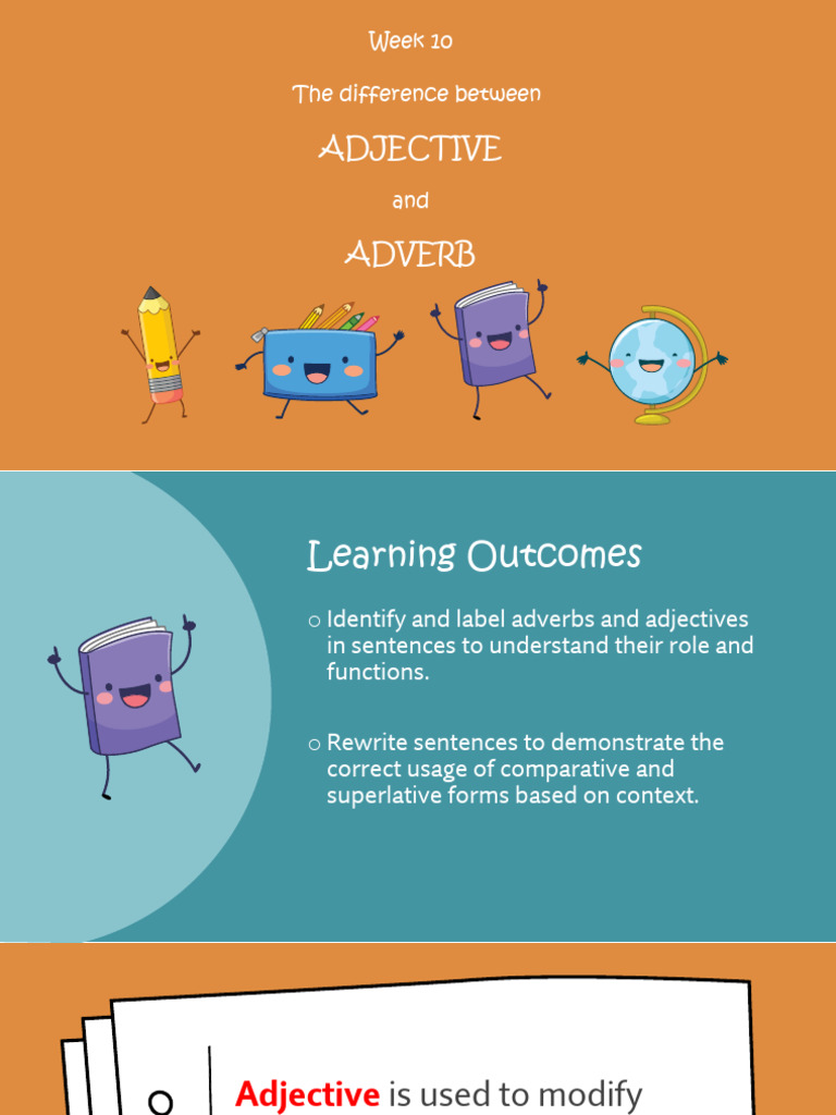 Adjectives vs. Adverbs Explained | PDF | Adverb | Adjective