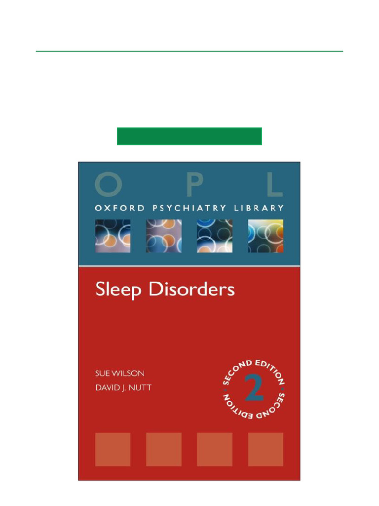 Sleep Disorders: A Comprehensive Guide | PDF | Sleep | Circadian Rhythm
