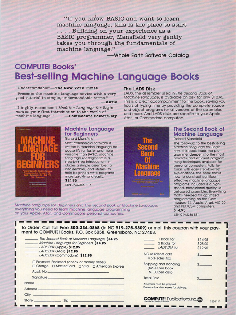 Beginner's Guide to Machine Language | PDF | Assembly Language | Basic