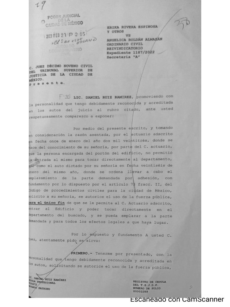Revocación Abogado 1187-22 | PDF