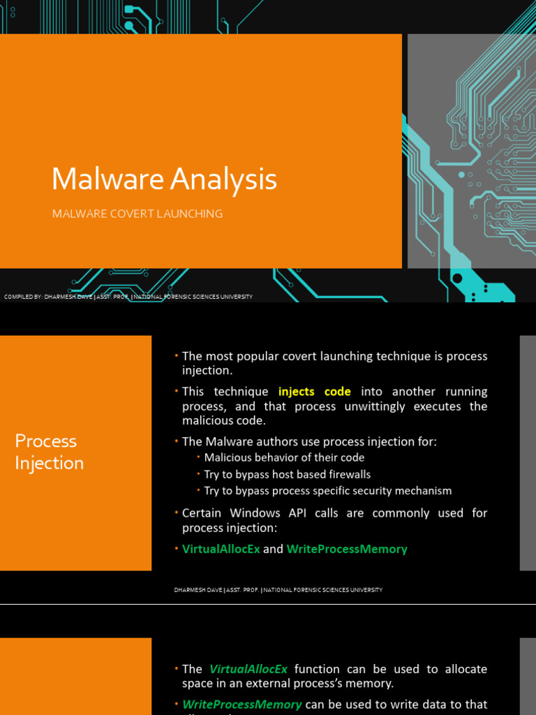 Malware Covert Launching Techniques | PDF | Malware | Computing
