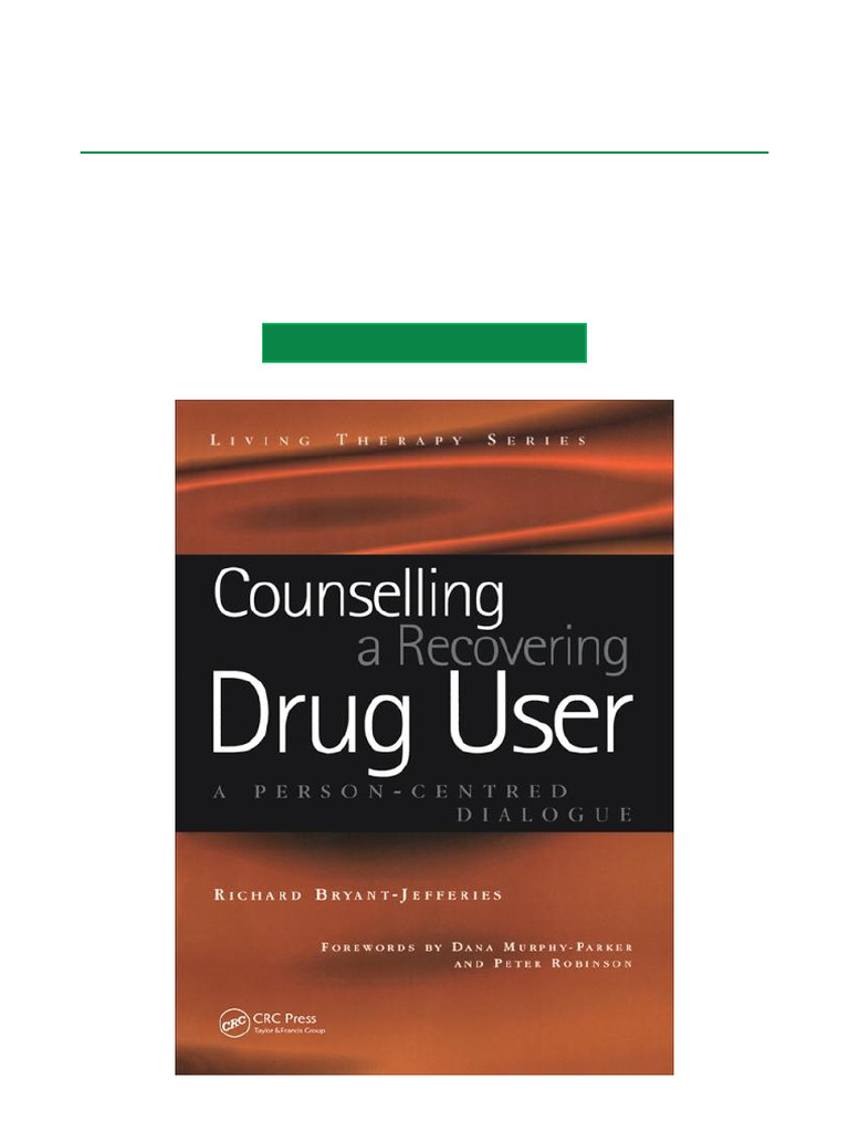 Counselling Recovering Drug Users Guide | PDF | Psychotherapy ...