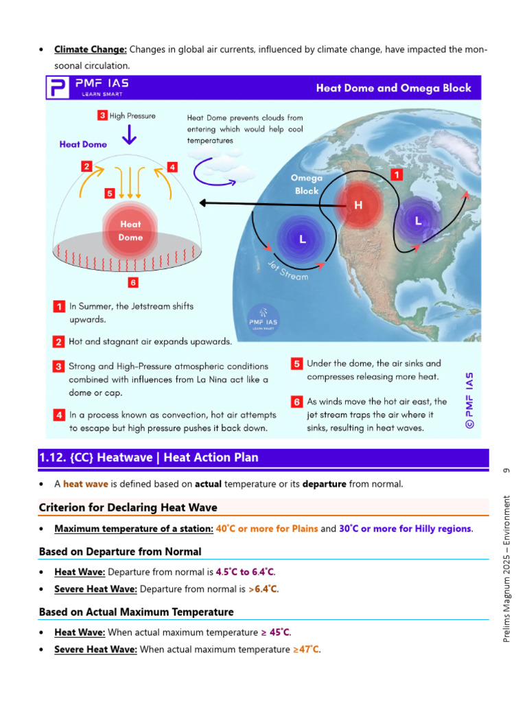 Heatwave Criteria and Climate Impact | PDF