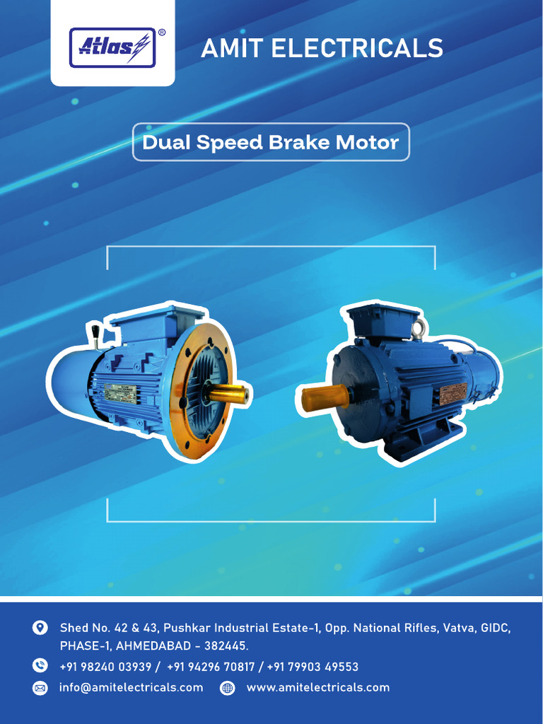 Dual Speed Brake Motor | PDF
