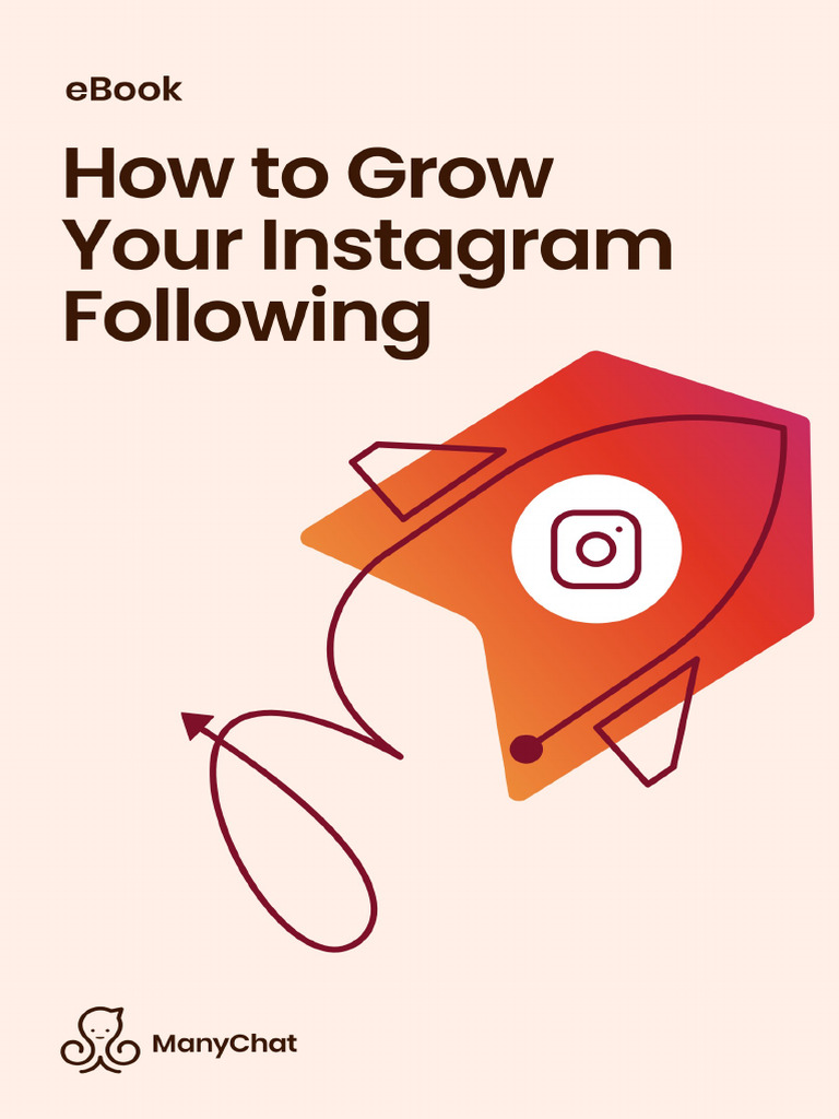 How To Grow Your Instagram Following Ebook | PDF