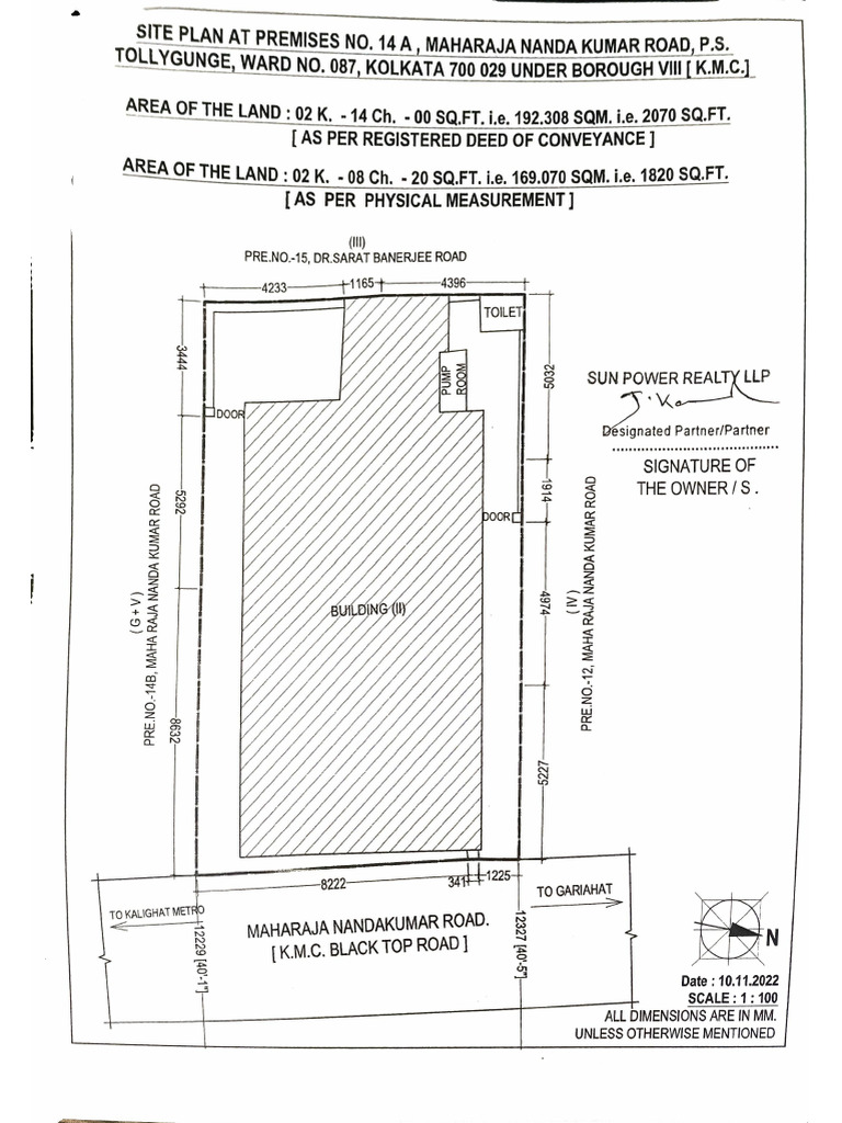 14 A Maharaja Nanda Kumar Road | PDF