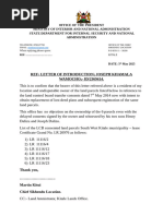 Chiefs - Letter Head | PDF