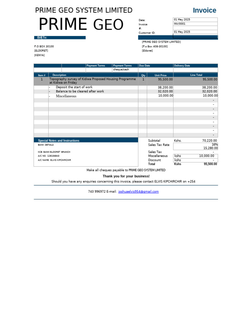 Invoice Tulos-Saina Benedeta | PDF | Invoice | Payments