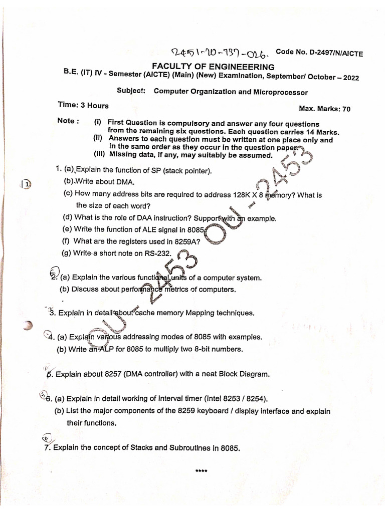 (R-20) Main-2022 | PDF
