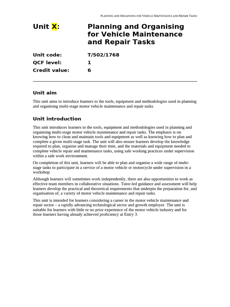 Planning-and-Organising-for-Vehicle-Maintenance-and-Repair-Tasks-L1