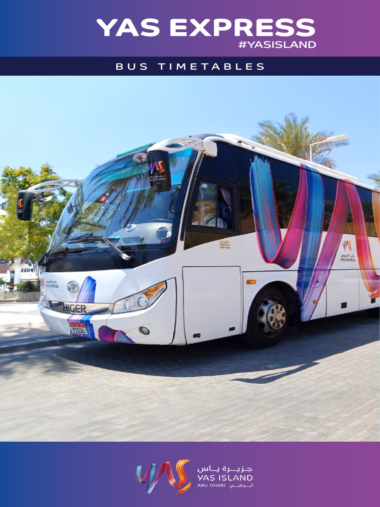 Yas Express Bus Routes - March 27 | PDF | Hotel | Hospitality Industry
