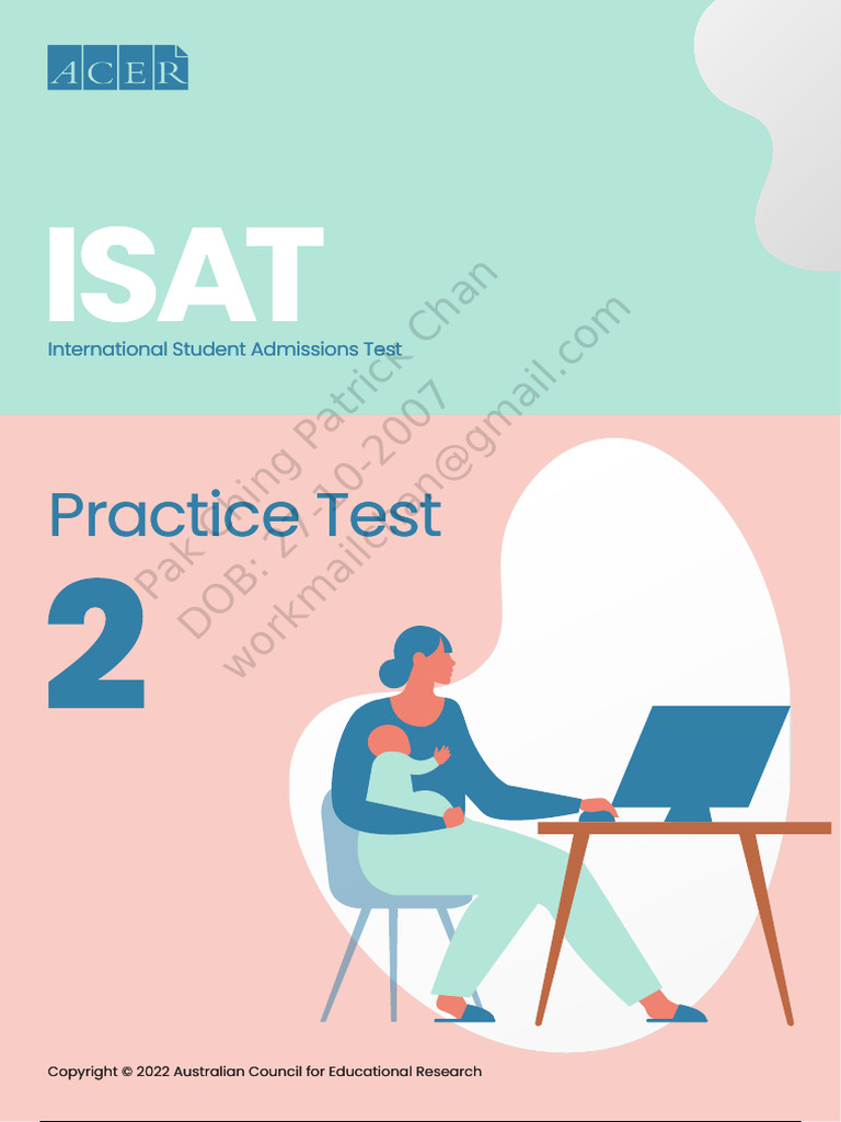 ISAT Practice Test for International Students | PDF | Photosynthesis ...