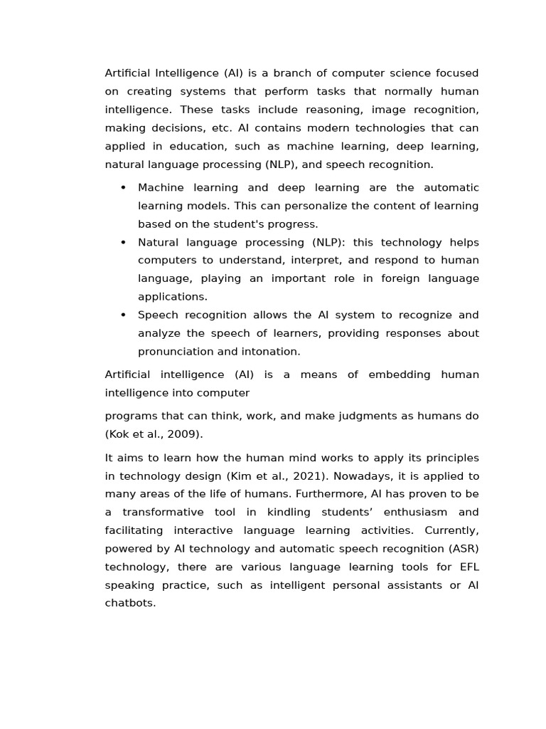 Artificial Intelligence | PDF | Intelligence (AI) & Semantics ...