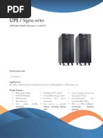 10 kVA UPS Technical Specifications | PDF | Electrical Engineering ...