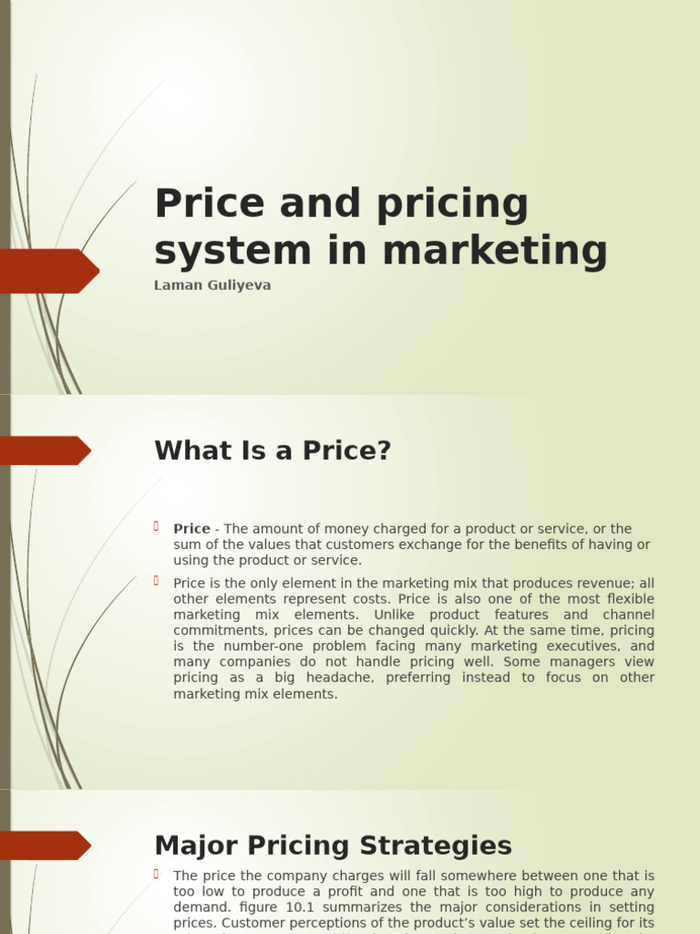 Pricing Strategies in Marketing Explained | PDF | Pricing | Demand