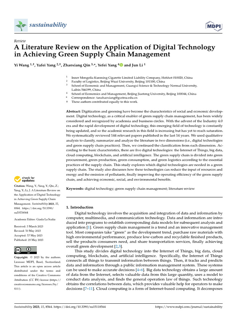 Cloud Tech's Role in Beef Supply Chain Sustainability | PDF | Logistics ...