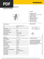 Turck BC5-S18-Y1X Capacitive Sensor – Embeddable, 5mm Range, 18mm Plastic Barrel, DC