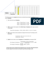 Calculating The Percentage Thing