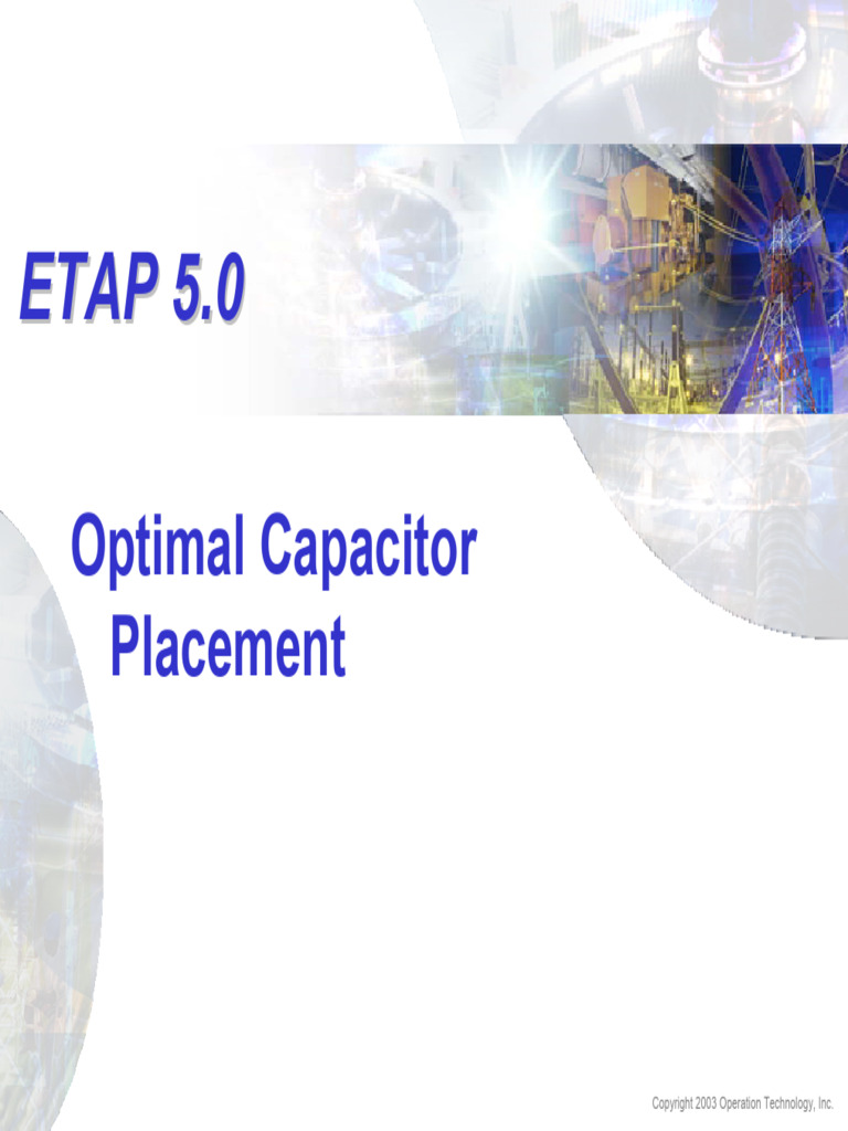 17 - Optimal Cap Placement | PDF | Electric Power Transmission | Capacitor