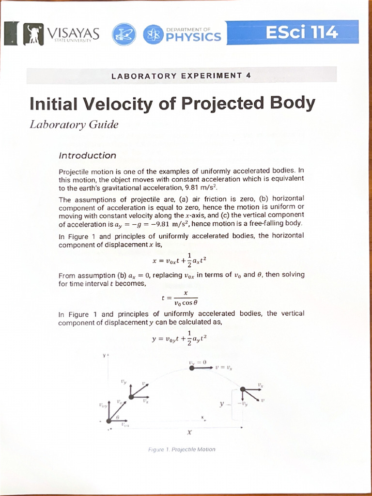 Phys Lab Experiment 4 | PDF