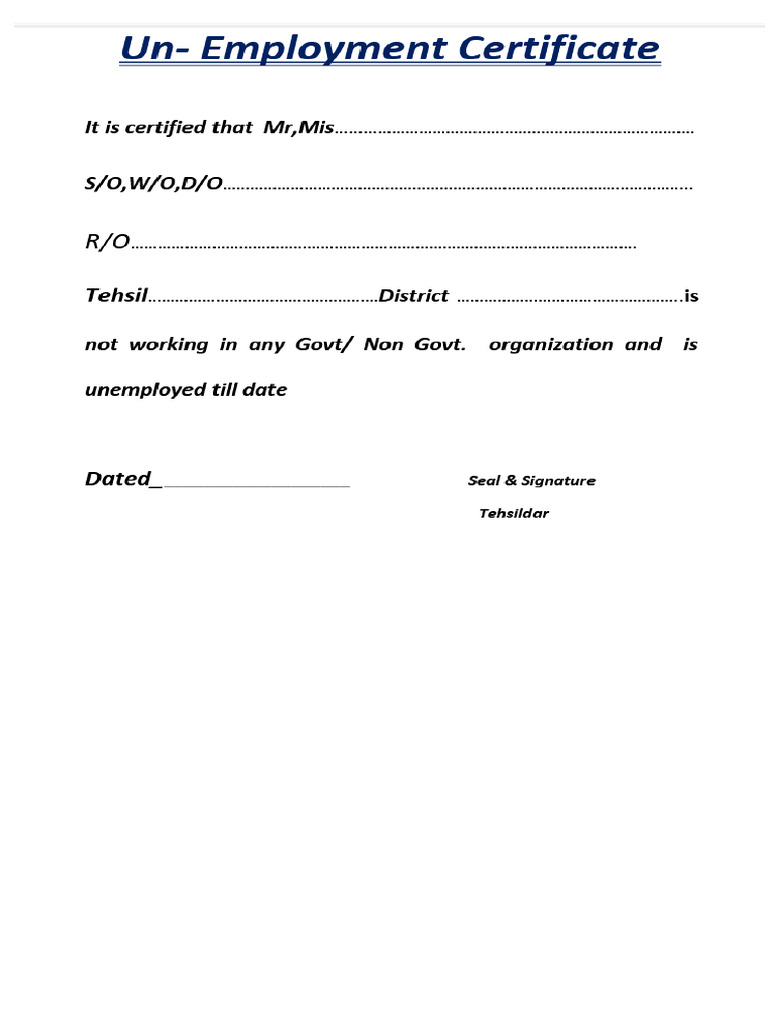 Unemplo | PDF