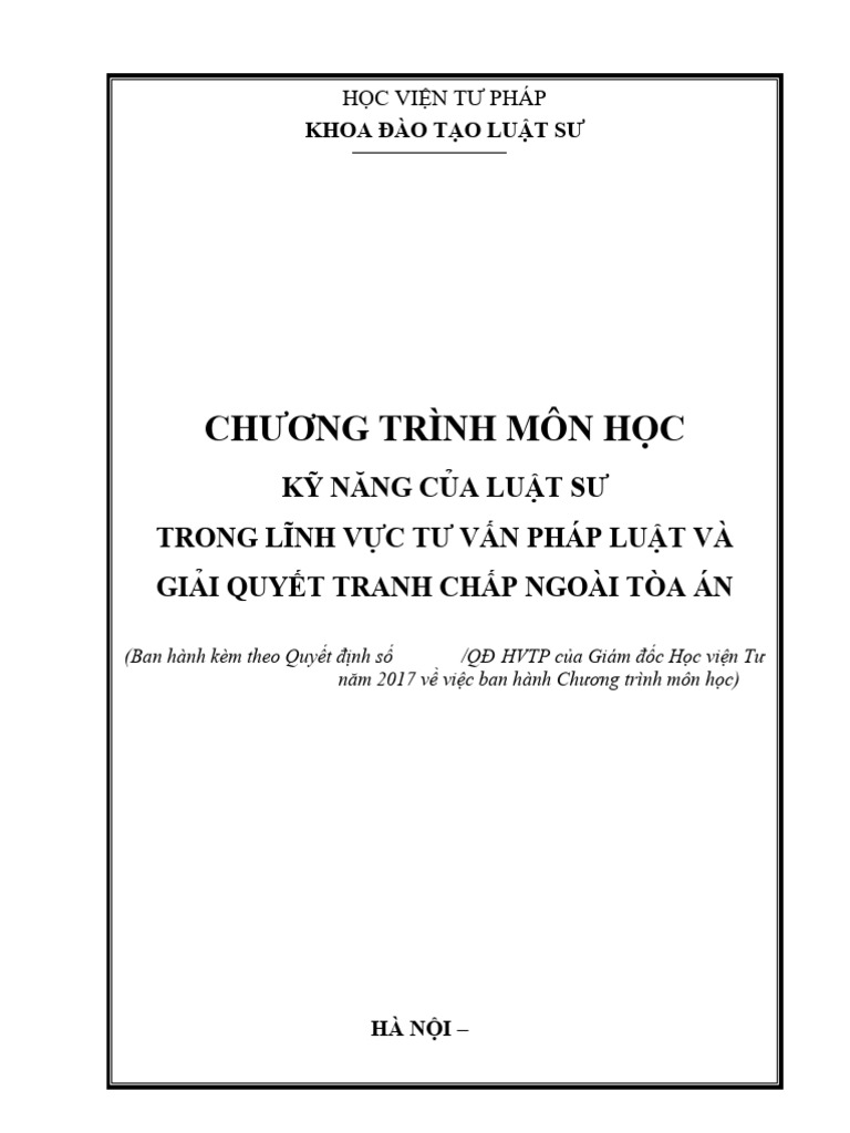 FINAL Tu Van LS Tin Chi | PDF