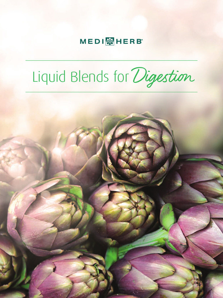 MediHerb Liquid Blends for Digestion | PDF | Bile | Taste