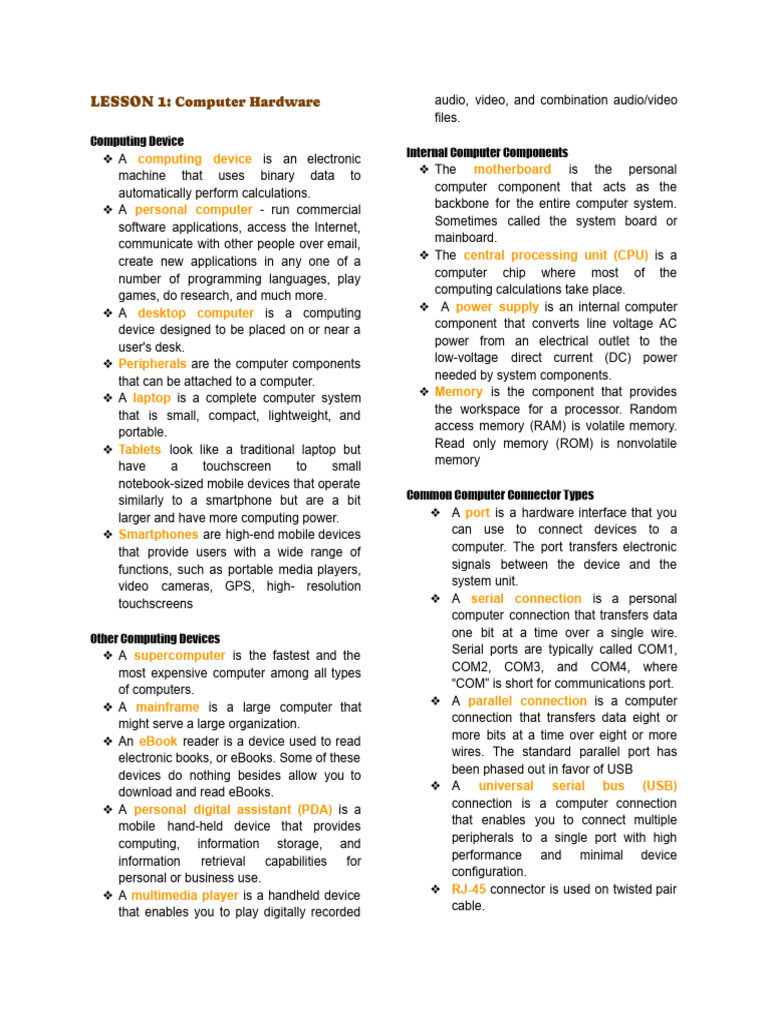Reviewer For IT Midterms | PDF | Computer Network | Malware