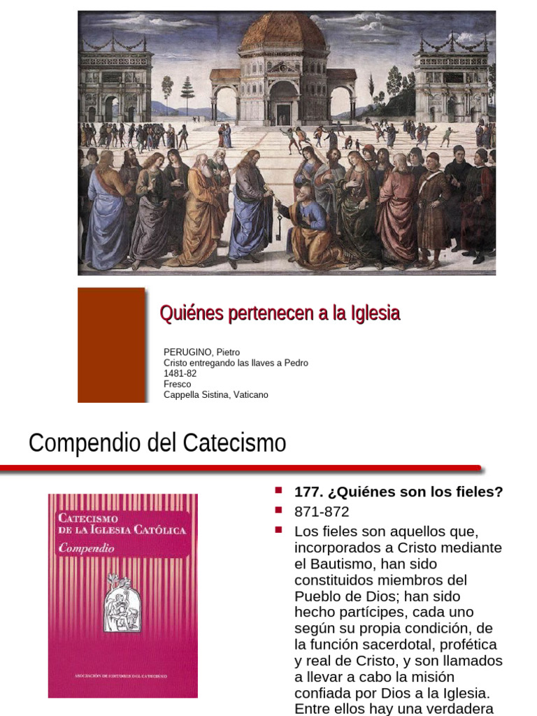 Miembros de la Iglesia Católica | PDF | Cristo (título) | Iglesia Católica