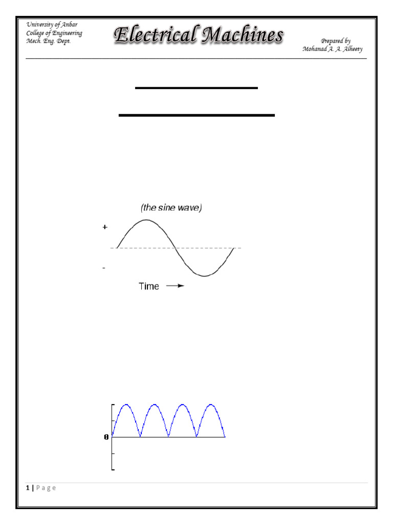 D.C. Generators: Principles & Differences | PDF | Electromagnetic ...