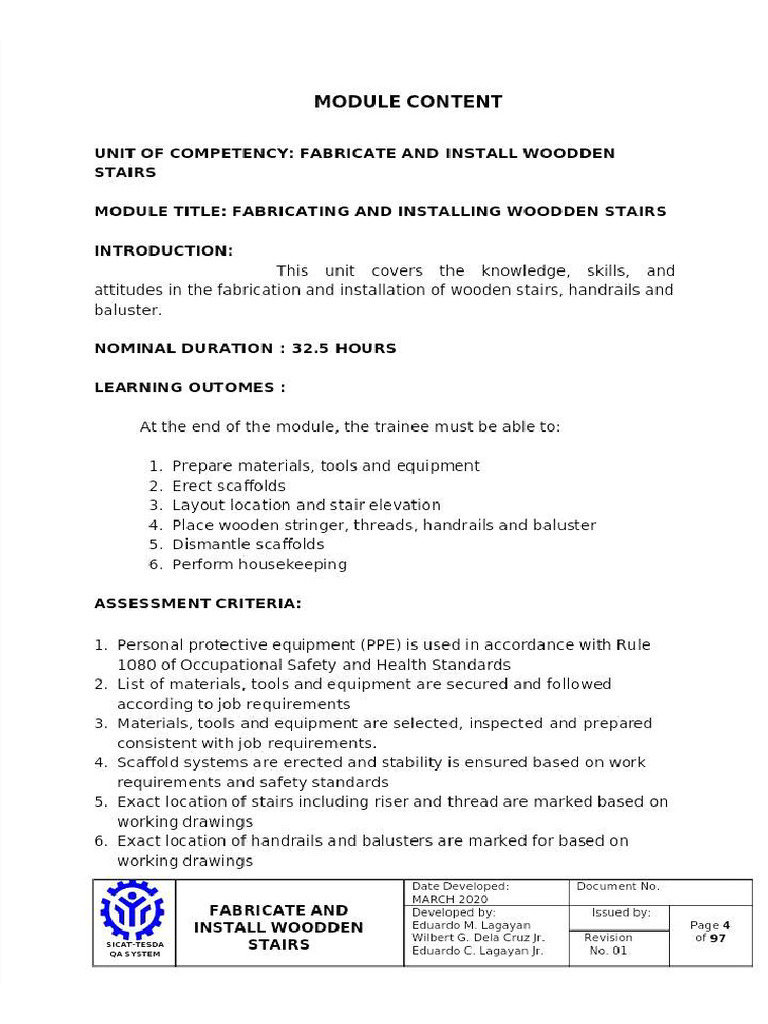 Carpentry Uc 5 | PDF