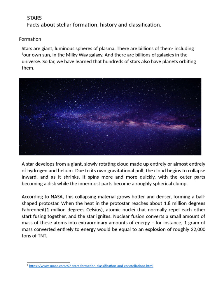 Stars | PDF
