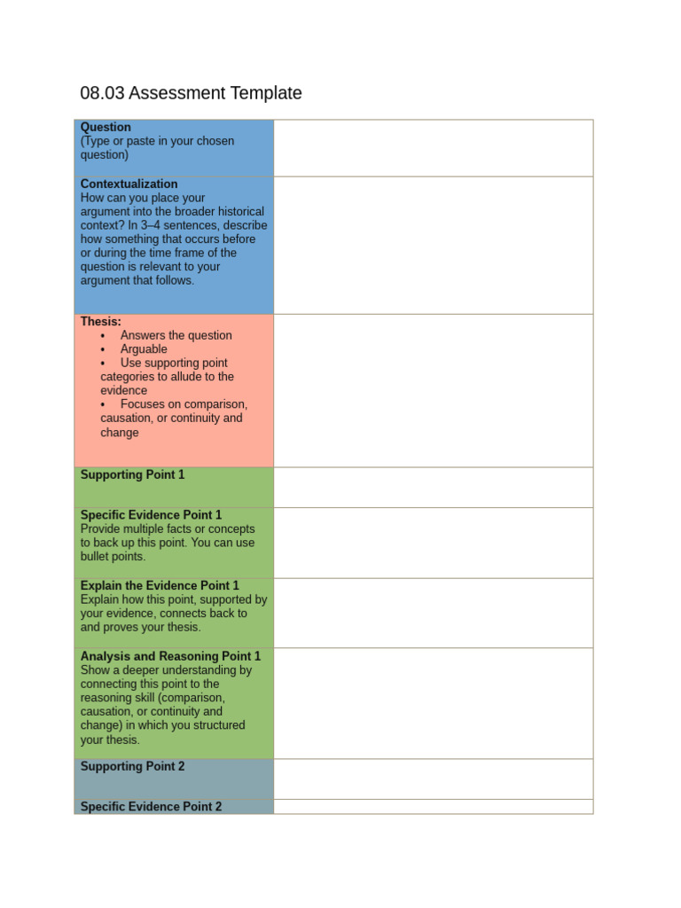 08 03 04 Assignment Template | PDF