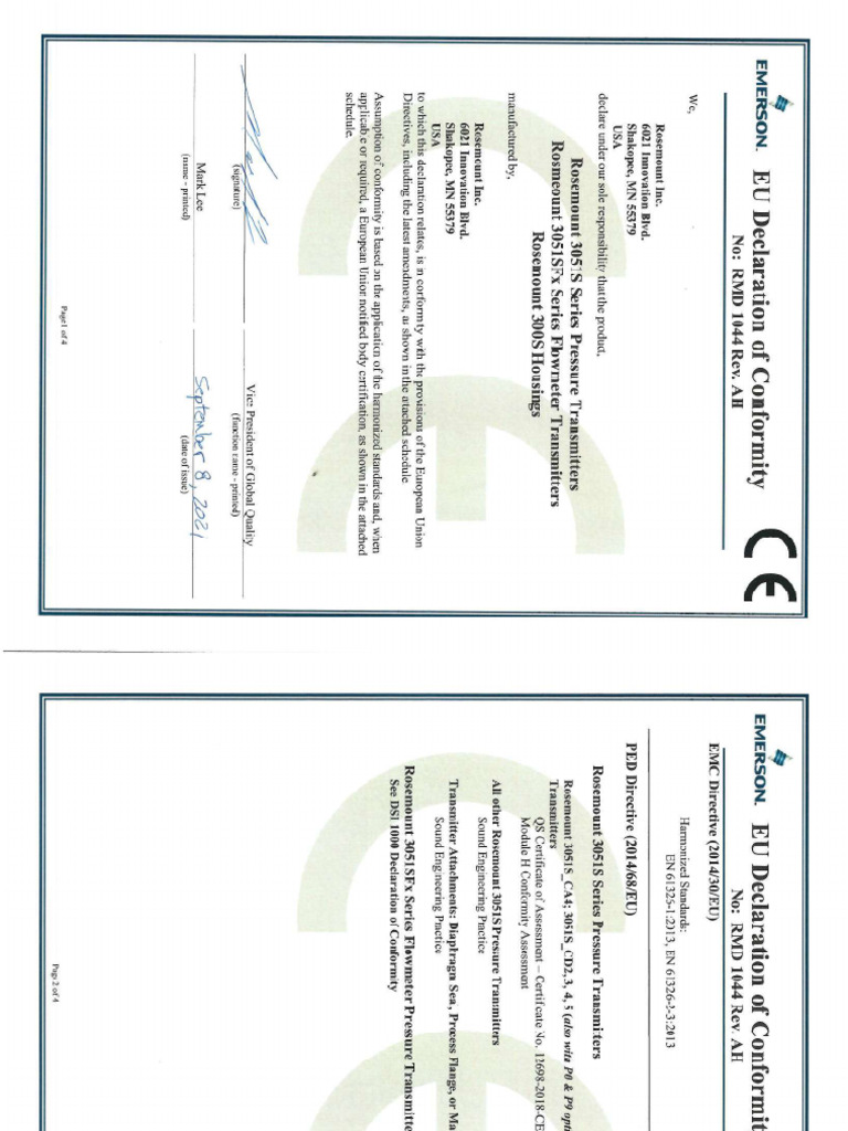 Bas 01 Atex 1303X - Ce | PDF